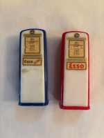 Collectible Esso gas pump advertising 2 3/4” Salt and Pepper Shakers